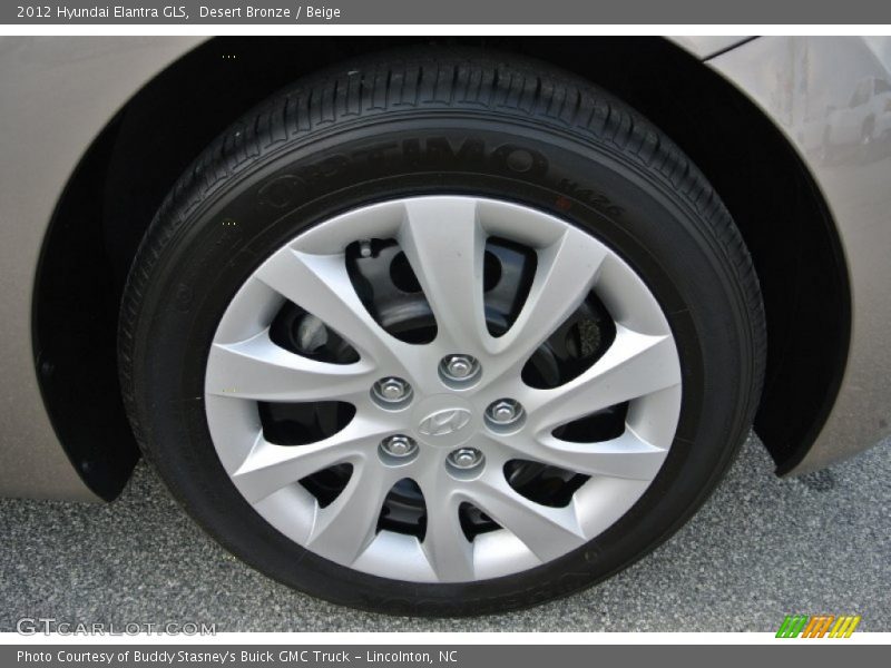 Desert Bronze / Beige 2012 Hyundai Elantra GLS