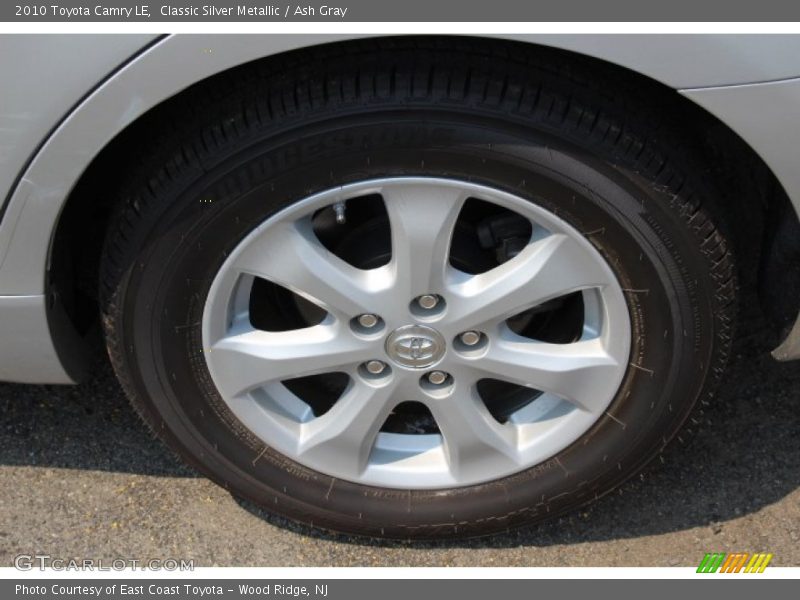 Classic Silver Metallic / Ash Gray 2010 Toyota Camry LE