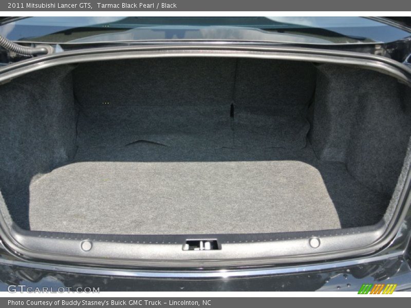 Tarmac Black Pearl / Black 2011 Mitsubishi Lancer GTS