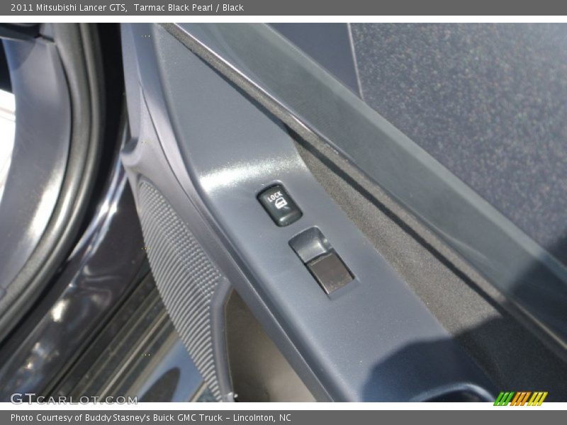 Tarmac Black Pearl / Black 2011 Mitsubishi Lancer GTS