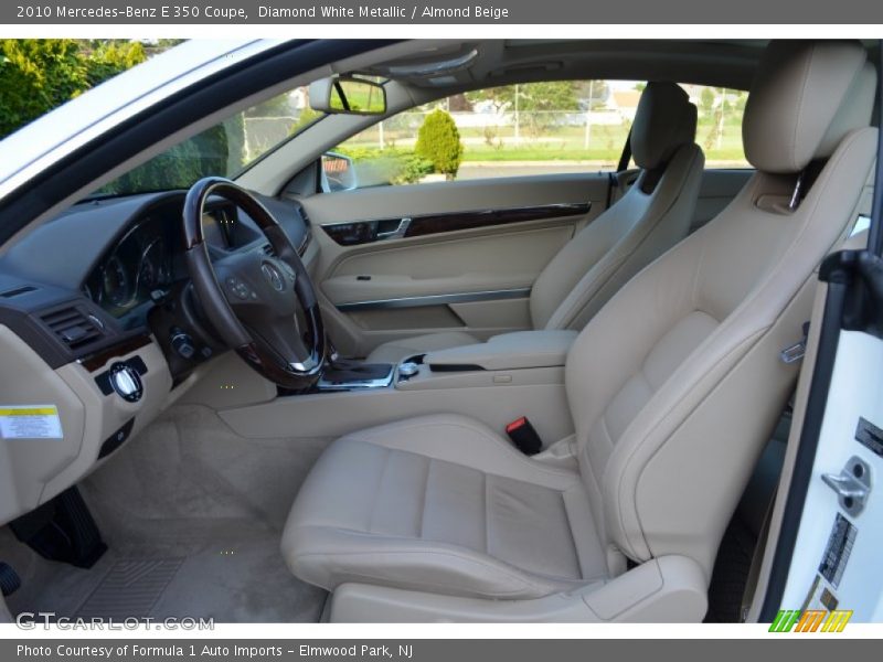Front Seat of 2010 E 350 Coupe