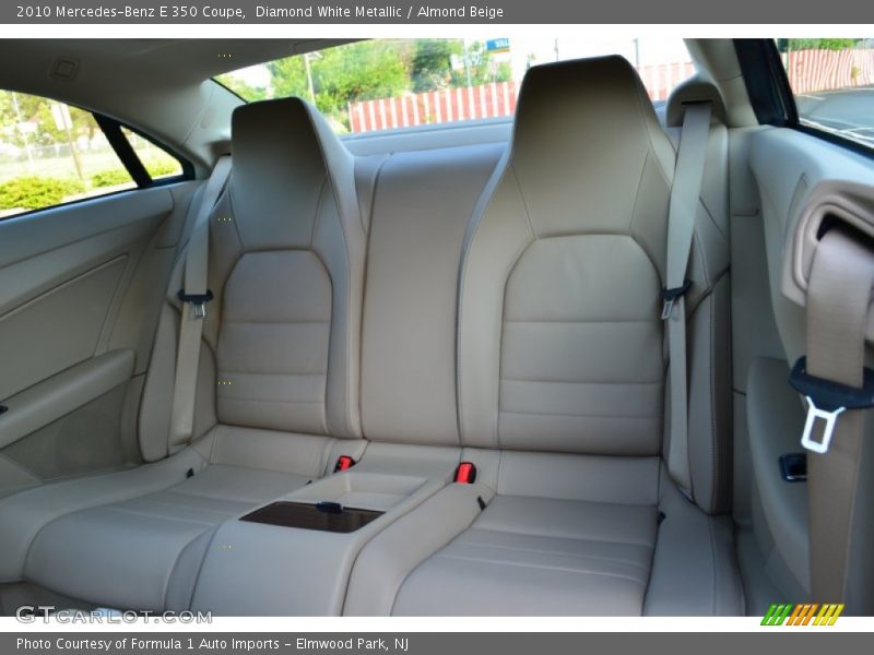 Rear Seat of 2010 E 350 Coupe