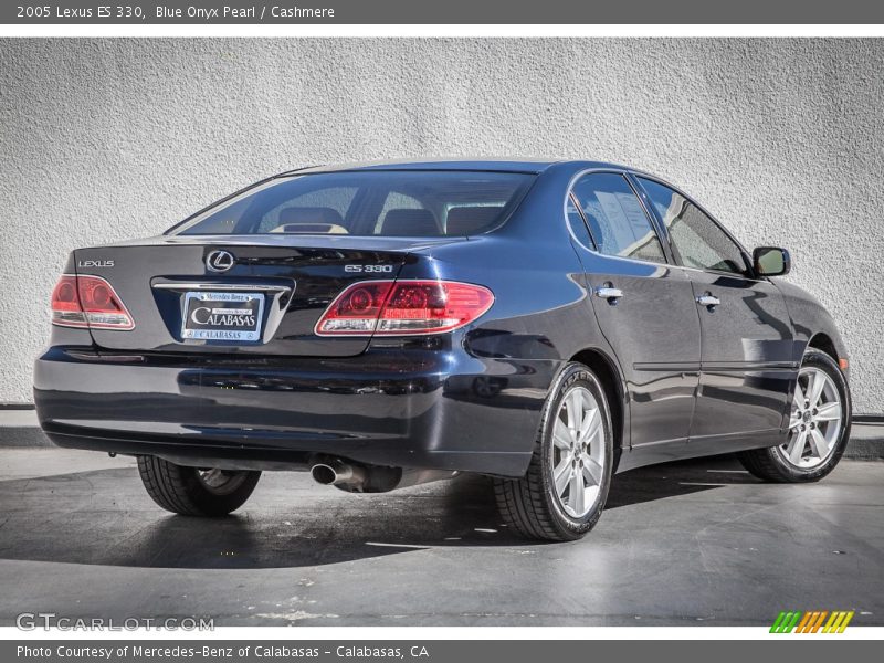 Blue Onyx Pearl / Cashmere 2005 Lexus ES 330