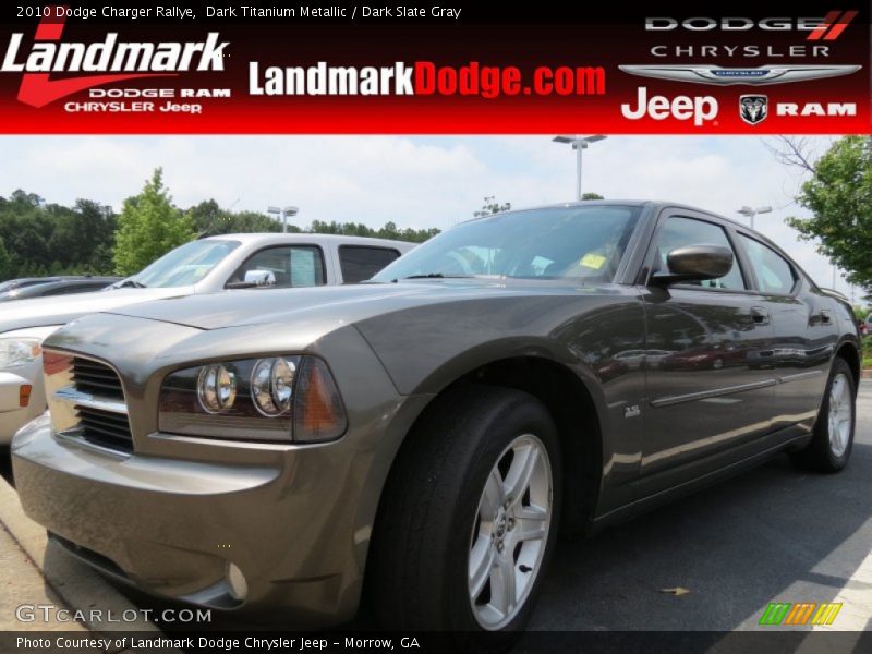 Dark Titanium Metallic / Dark Slate Gray 2010 Dodge Charger Rallye