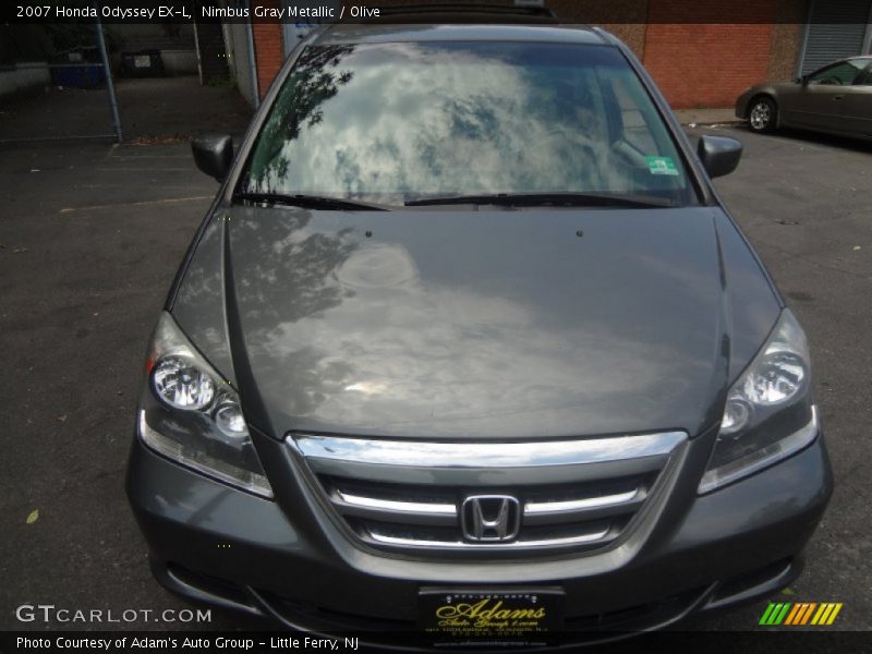 Nimbus Gray Metallic / Olive 2007 Honda Odyssey EX-L