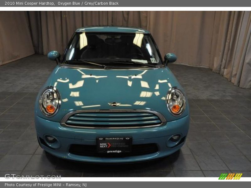Oxygen Blue / Grey/Carbon Black 2010 Mini Cooper Hardtop