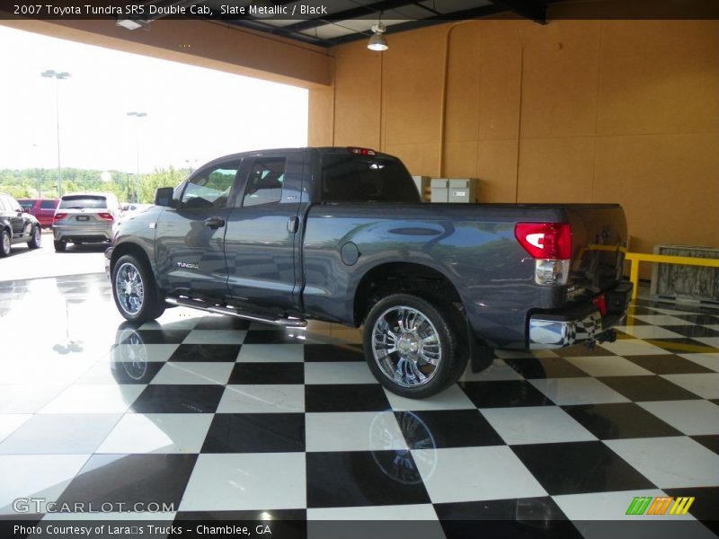 Slate Metallic / Black 2007 Toyota Tundra SR5 Double Cab