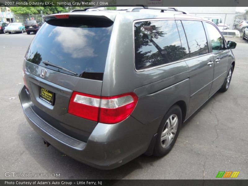 Nimbus Gray Metallic / Olive 2007 Honda Odyssey EX-L