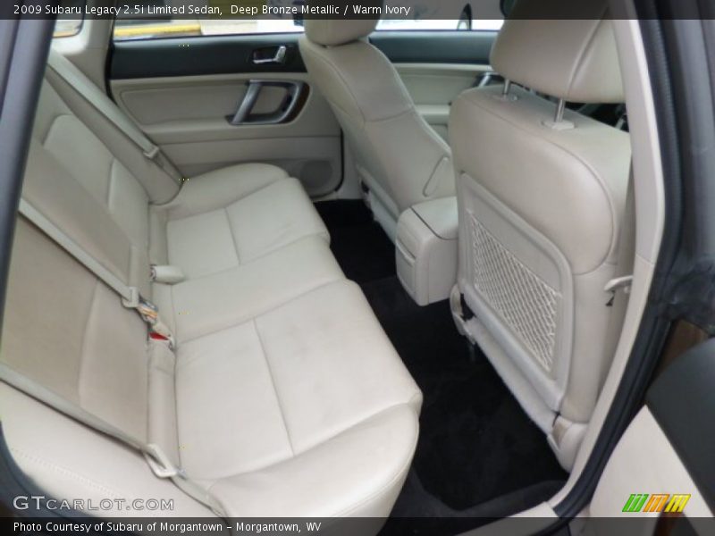 Deep Bronze Metallic / Warm Ivory 2009 Subaru Legacy 2.5i Limited Sedan