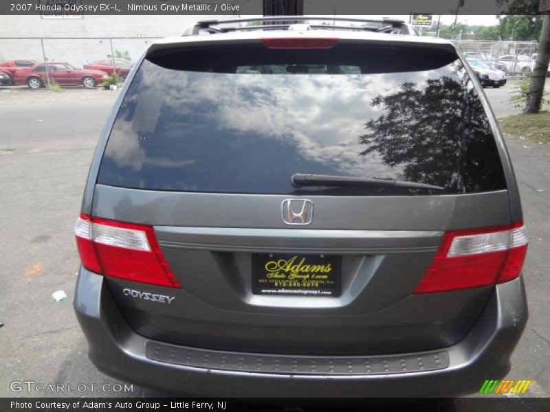 Nimbus Gray Metallic / Olive 2007 Honda Odyssey EX-L
