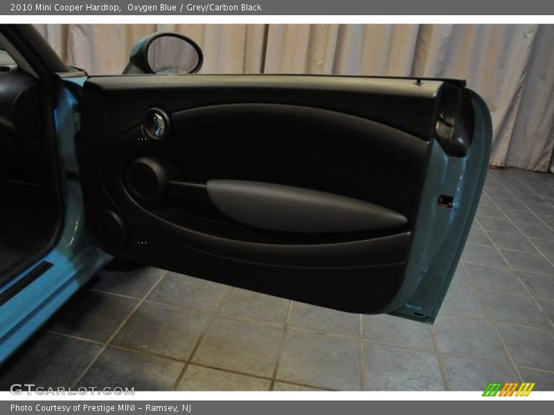 Oxygen Blue / Grey/Carbon Black 2010 Mini Cooper Hardtop