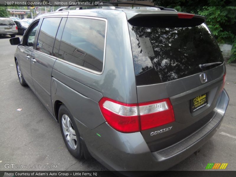 Nimbus Gray Metallic / Olive 2007 Honda Odyssey EX-L