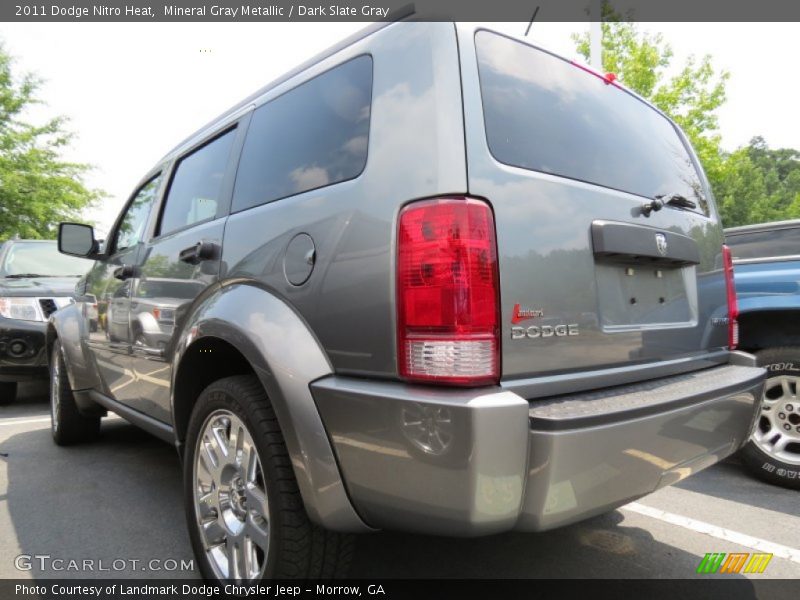 Mineral Gray Metallic / Dark Slate Gray 2011 Dodge Nitro Heat