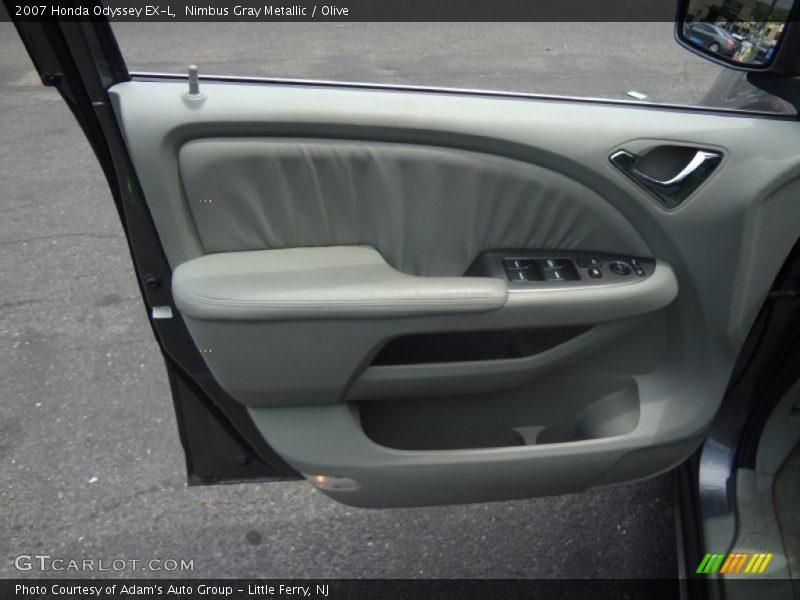 Nimbus Gray Metallic / Olive 2007 Honda Odyssey EX-L
