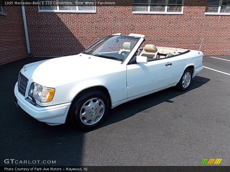 Polar White / Parchment 1995 Mercedes-Benz E 320 Convertible