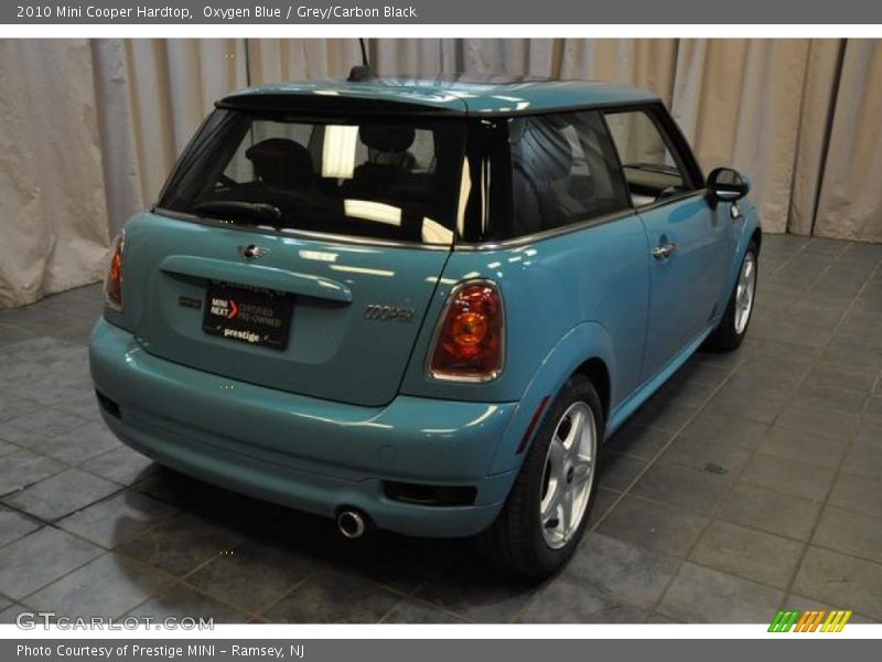 Oxygen Blue / Grey/Carbon Black 2010 Mini Cooper Hardtop