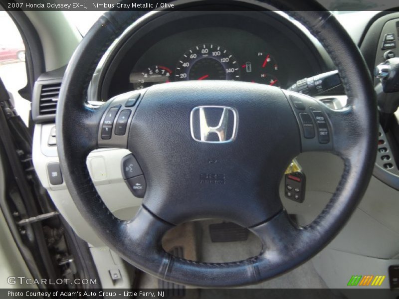 Nimbus Gray Metallic / Olive 2007 Honda Odyssey EX-L