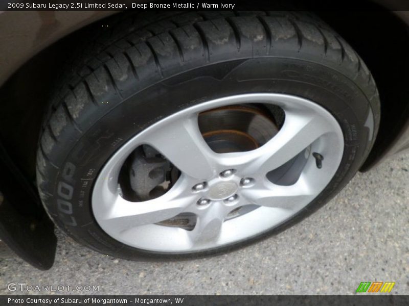Deep Bronze Metallic / Warm Ivory 2009 Subaru Legacy 2.5i Limited Sedan