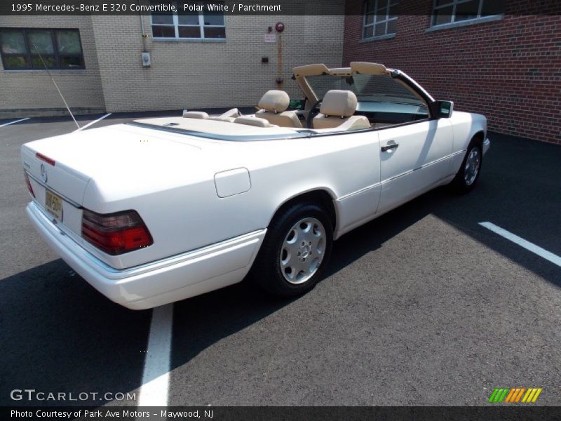 Polar White / Parchment 1995 Mercedes-Benz E 320 Convertible