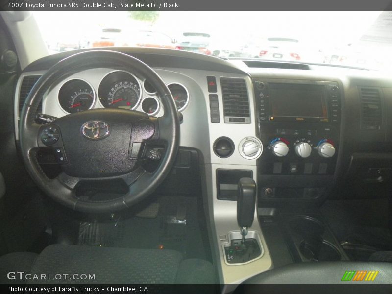 Slate Metallic / Black 2007 Toyota Tundra SR5 Double Cab