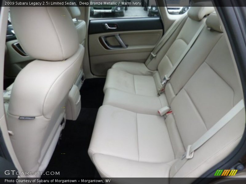 Deep Bronze Metallic / Warm Ivory 2009 Subaru Legacy 2.5i Limited Sedan