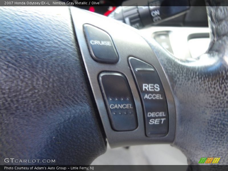 Nimbus Gray Metallic / Olive 2007 Honda Odyssey EX-L