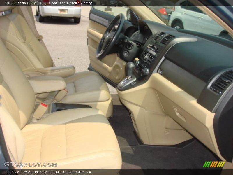 Opal Sage Metallic / Ivory 2010 Honda CR-V EX-L