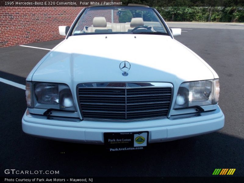 Polar White / Parchment 1995 Mercedes-Benz E 320 Convertible