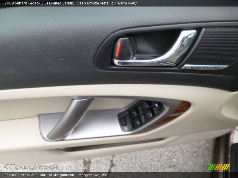 Deep Bronze Metallic / Warm Ivory 2009 Subaru Legacy 2.5i Limited Sedan