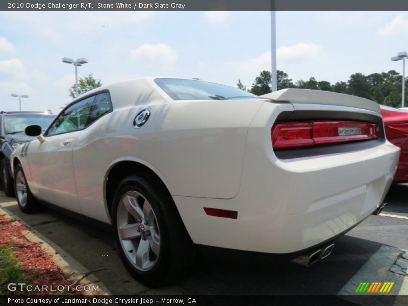 Stone White / Dark Slate Gray 2010 Dodge Challenger R/T