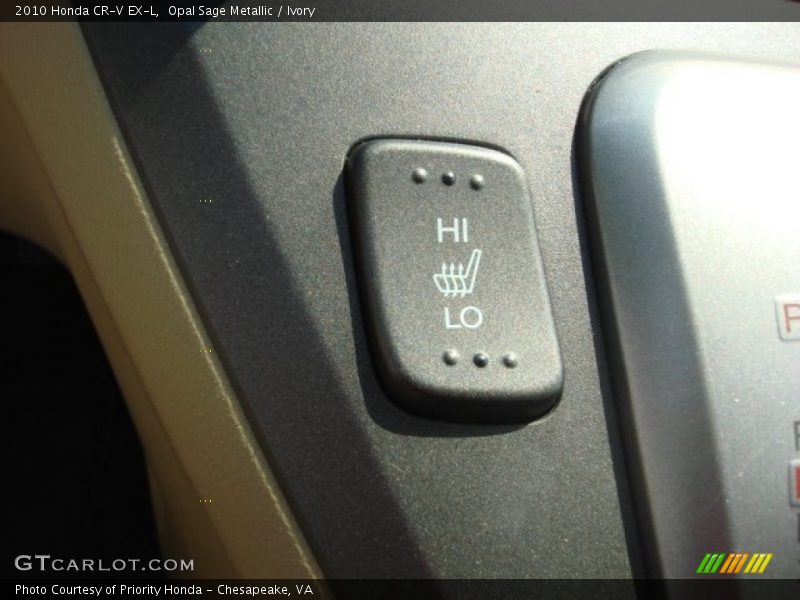 Opal Sage Metallic / Ivory 2010 Honda CR-V EX-L