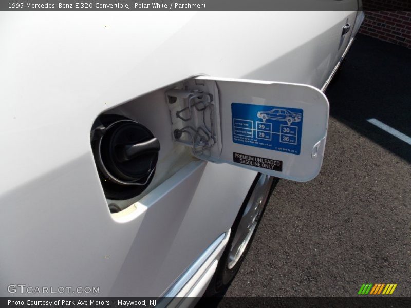 Polar White / Parchment 1995 Mercedes-Benz E 320 Convertible
