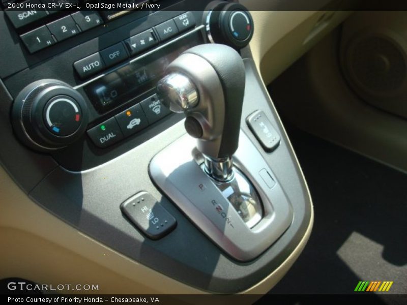 Opal Sage Metallic / Ivory 2010 Honda CR-V EX-L