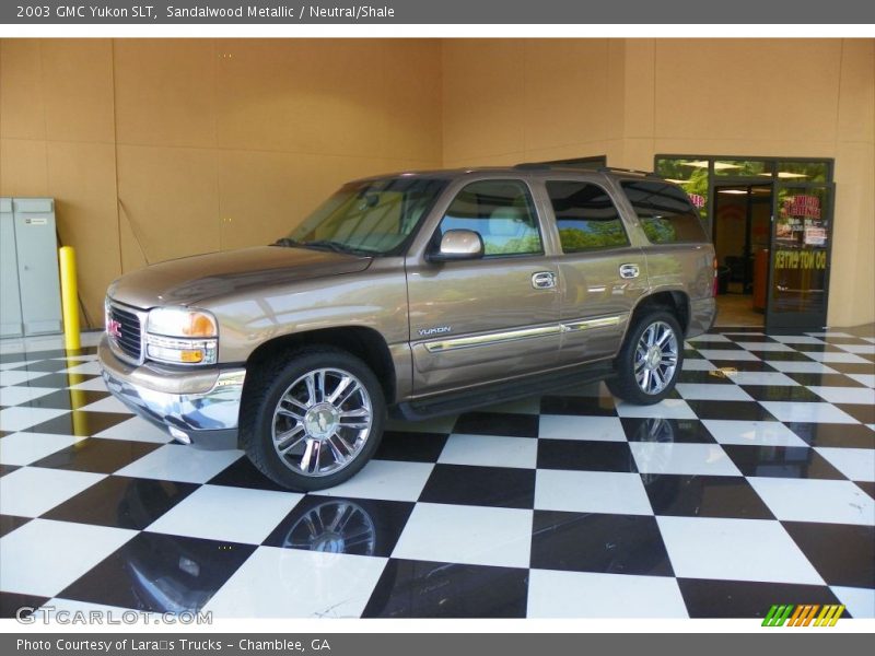 Sandalwood Metallic / Neutral/Shale 2003 GMC Yukon SLT