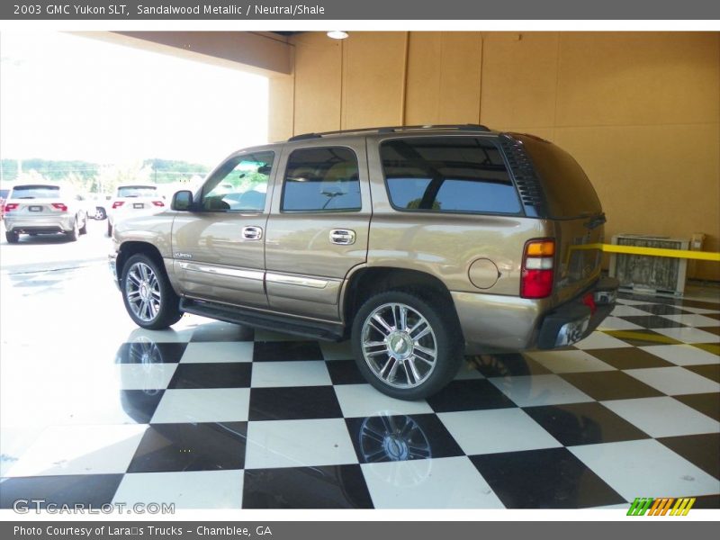 Sandalwood Metallic / Neutral/Shale 2003 GMC Yukon SLT