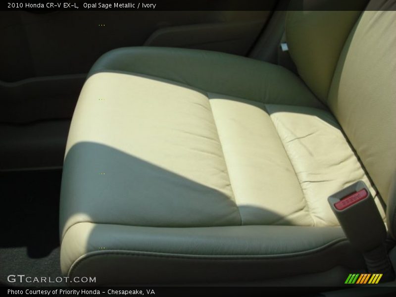 Opal Sage Metallic / Ivory 2010 Honda CR-V EX-L