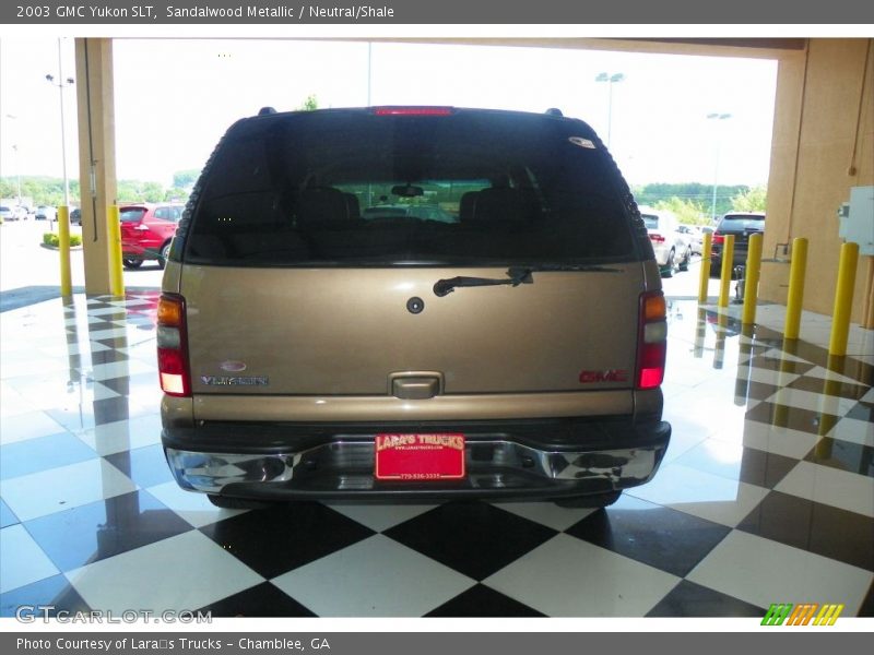 Sandalwood Metallic / Neutral/Shale 2003 GMC Yukon SLT