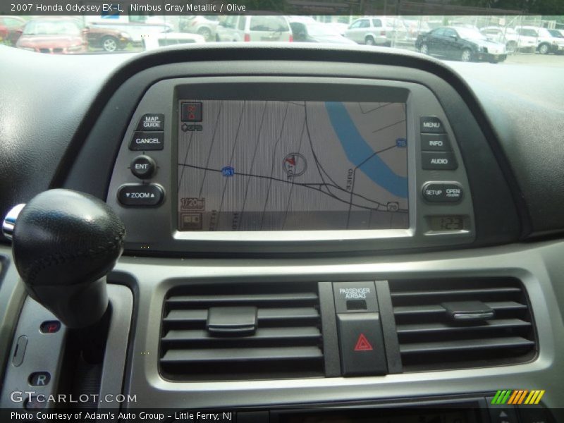 Nimbus Gray Metallic / Olive 2007 Honda Odyssey EX-L