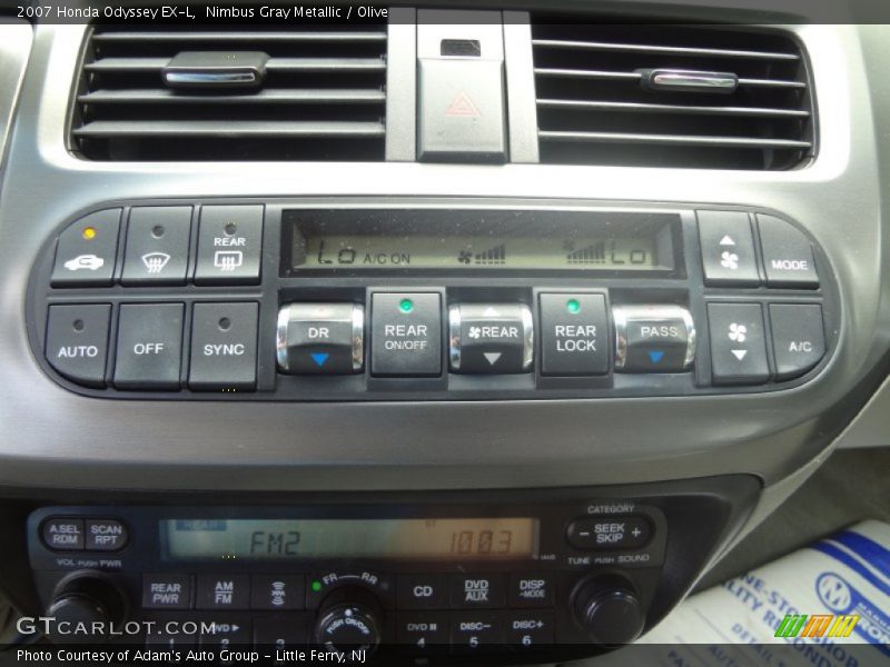 Nimbus Gray Metallic / Olive 2007 Honda Odyssey EX-L