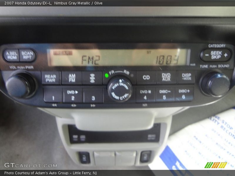 Nimbus Gray Metallic / Olive 2007 Honda Odyssey EX-L
