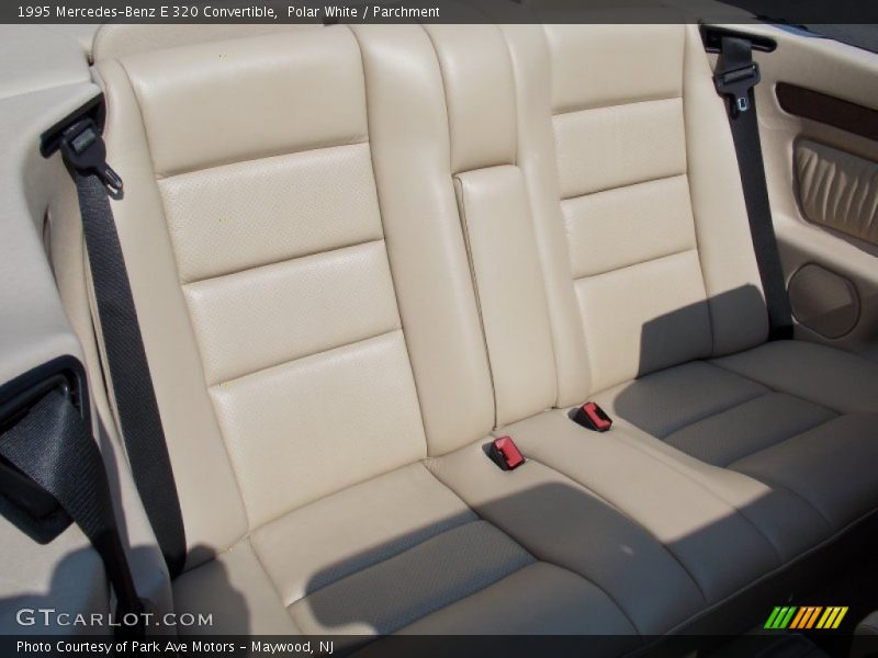 Polar White / Parchment 1995 Mercedes-Benz E 320 Convertible