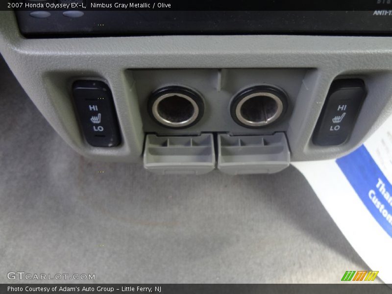 Nimbus Gray Metallic / Olive 2007 Honda Odyssey EX-L