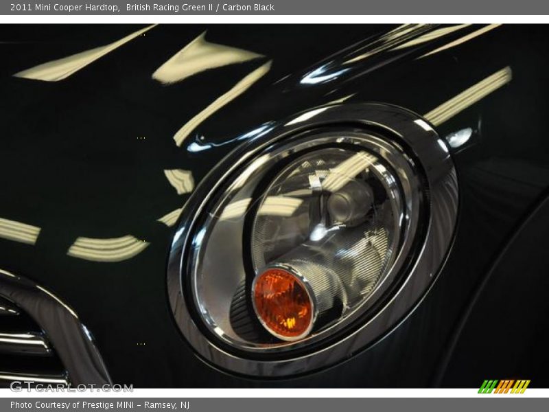 British Racing Green II / Carbon Black 2011 Mini Cooper Hardtop