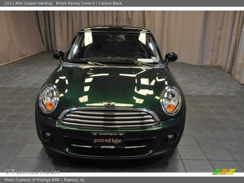 British Racing Green II / Carbon Black 2011 Mini Cooper Hardtop