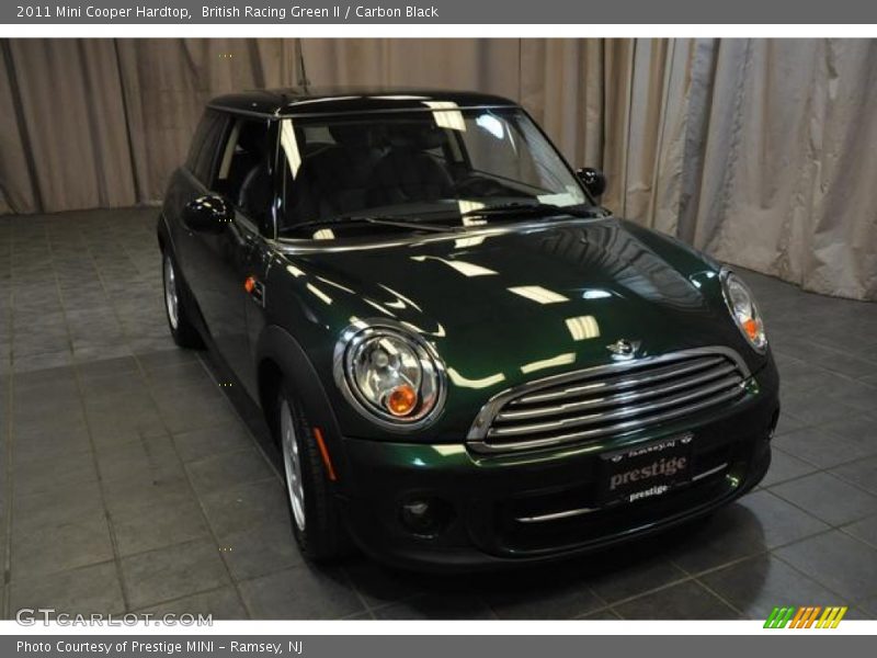 British Racing Green II / Carbon Black 2011 Mini Cooper Hardtop