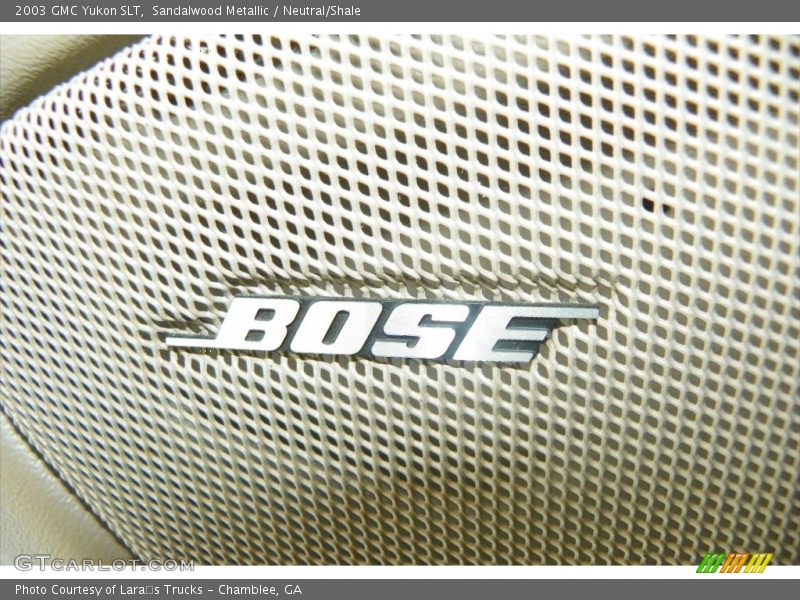 Sandalwood Metallic / Neutral/Shale 2003 GMC Yukon SLT