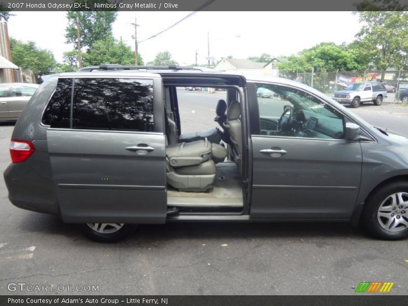 Nimbus Gray Metallic / Olive 2007 Honda Odyssey EX-L