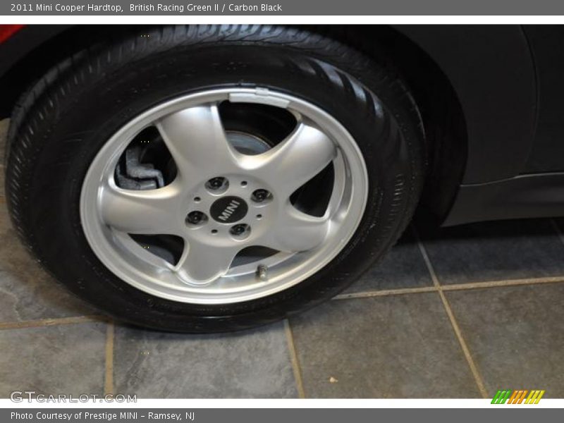 British Racing Green II / Carbon Black 2011 Mini Cooper Hardtop