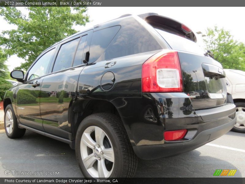 Black / Dark Slate Gray 2012 Jeep Compass Latitude