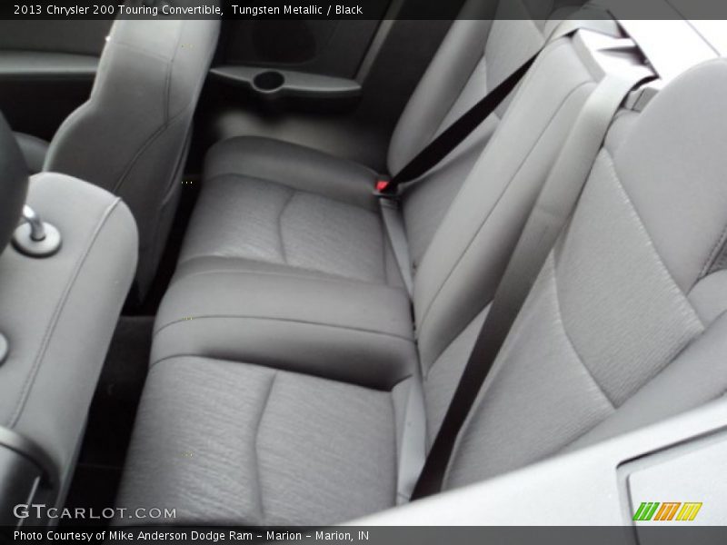 Tungsten Metallic / Black 2013 Chrysler 200 Touring Convertible